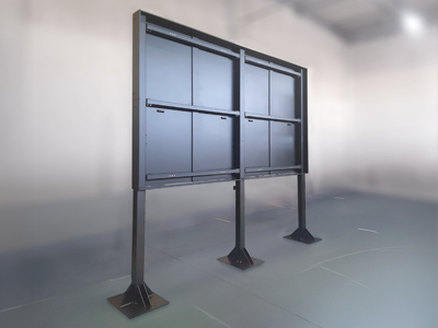 屋内用プロジェクタースクリーン架台の表面